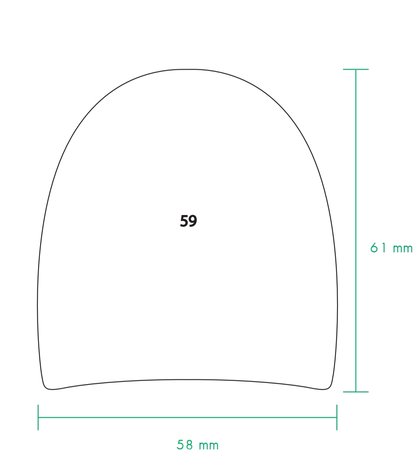 Strong hakken maat 59